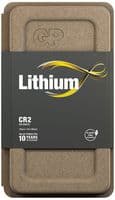 GPPCL0CR2037 - GP BATTERIES - GPPCL0CR2037 - Battery, 3 V, CR2, Lithium Manganese Dioxide, 750 mAh, Raised Positive and Flat Negative, 10