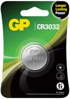 GPPBL3032001 - GP BATTERIES - GPPBL3032001 - Battery, 3 V, 3032, Lithium, 500 mAh, Pressure Contact, 1