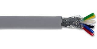 MP002306 - MULTICOMP PRO - MP002306 - Multicore Cable, 16-2-6C, Screened, 6 Core, 20 AWG, 0.5 mm², 82.02 ft, 25 m