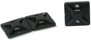 MB3A-BLK (50 PACK) - HELLERMANNTYTON - MB3A-BLK (50 PACK) - Cable Tie Base Black 4.1mm 50 Pack