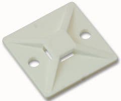 MB4A-NAT (50 PACK) - HELLERMANNTYTON - MB4A-NAT (50 PACK) - Cable Tie Base Natural 5.4mm 50 Pack