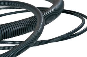 HG-PP21 - HELLERMANNTYTON - HG-PP21 - Conduit, PP (Polypropylene), Black, 21 mm, HelaGuard PP Series