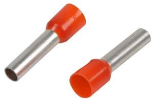 DICE4040 - PRO POWER - DICE4040 - Wire Ferrule, Single Wire, 12 AWG, 4 mm², 12 mm, Orange, French Single