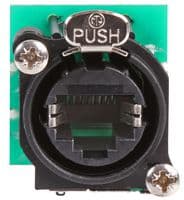NE8FAV-YK - NEUTRIK - NE8FAV-YK - Modular Connector, RJ45 Jack, 1 x 1 (Port), 8P8C, Cat5e, Panel Mount