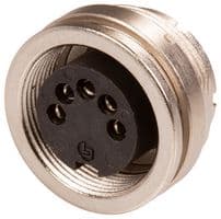 09 0320 00 05 - BINDER - 09 0320 00 05 - Circular Connector, 180°, Stereo, IP40, Miniature Circular Connector, 680 Series