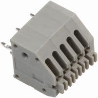 20.3301M/5-E - IMO PRECISION CONTROLS - 20.3301M/5-E - Wire-To-Board Terminal Block, 2.5 mm, 5 Ways, 28 AWG, 20 AWG, 0.5 mm², Push In