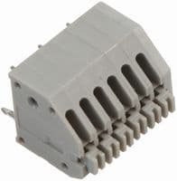 20.3301M/6-E - IMO PRECISION CONTROLS - 20.3301M/6-E - Wire-To-Board Terminal Block, 2.5 mm, 6 Ways, 28 AWG, 20 AWG, 0.5 mm², Push In