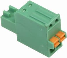 20.2500M/2-E - IMO PRECISION CONTROLS - 20.2500M/2-E - Pluggable Terminal Block, 2.5 mm, 2 Ways, 26 AWG, 20 AWG, 0.5 mm², Push In