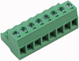 20.950M/10-E - IMO PRECISION CONTROLS - 20.950M/10-E - Pluggable Terminal Block, 5 mm, 10 Ways, 28 AWG, 14 AWG, 1.5 mm², Screw