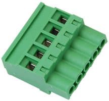 20.920M/5-E - IMO PRECISION CONTROLS - 20.920M/5-E - Pluggable Terminal Block, 5 mm, 5 Ways, 28 AWG, 14 AWG, 2.5 mm², Screw