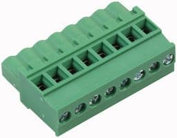 20.920M/8-E - IMO PRECISION CONTROLS - 20.920M/8-E - Pluggable Terminal Block, 5 mm, 8 Ways, 28 AWG, 14 AWG, 2.5 mm², Screw