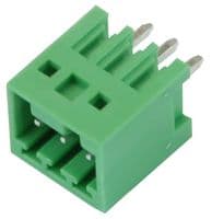 20.2500MV/3-E - IMO PRECISION CONTROLS - 20.2500MV/3-E - Terminal Block, Vertical, Header, 2.5 mm, 3 Ways, 6 A, 250 V, Through Hole Vertical