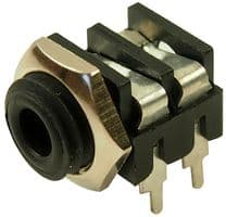 CL1384 - CLIFF ELECTRONIC COMPONENTS - CL1384 - Phone Audio Connector, 2 Contacts, Jack, 3.5 mm, PCB Mount, Nickel Plated Contacts
