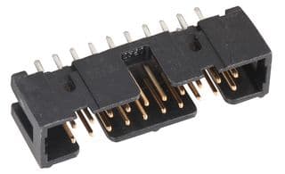 N2520-6002RB - 3M - N2520-6002RB - Pin Header, Wire-to-Board, 2.54 mm, 2 Rows, 20 Contacts, Through Hole Straight, 2500