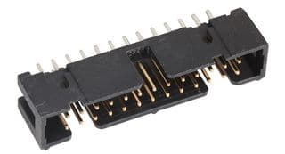 N2526-6002RB - 3M - N2526-6002RB - Pin Header, Wire-to-Board, 2.54 mm, 2 Rows, 26 Contacts, Through Hole Straight, 2500