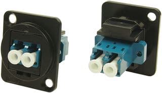 CP30213MB - CLIFF ELECTRONIC COMPONENTS - CP30213MB - Fiber Optic Adapter, CSK Hole, SM, LC Duplex, LC Duplex, Straight Panel Adapter