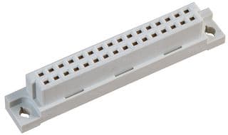 41612-32AB-FS - MULTICOMP PRO - 41612-32AB-FS - DIN 41612 Connector, 41612, 32 Contacts, Receptacle, 2.54 mm, 2 Row, a + b