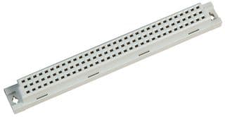 41612-96ABC-FS - MULTICOMP PRO - 41612-96ABC-FS - DIN 41612 Connector, 41612, 96 Contacts, Receptacle, 2.54 mm, 3 Row, a + b + c