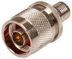 ADAPT/QMAM/N-TYPEM - SIRETTA - ADAPT/QMAM/N-TYPEM - RF / Coaxial Adapter, QMA, Plug, N, Plug, Straight Adapter