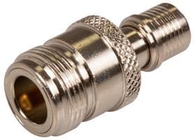 ADAPT/QMAM/N-TYPEF - SIRETTA - ADAPT/QMAM/N-TYPEF - RF / Coaxial Adapter, QMA, Plug, N, Jack, Straight Adapter