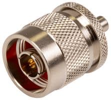 ADAPT/QMAF/N-TYPEM - SIRETTA - ADAPT/QMAF/N-TYPEM - RF / Coaxial Adapter, QMA, Jack, N, Plug, Straight Adapter