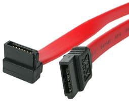 SATA24RA1 - STARTECH - SATA24RA1 - Computer Cable, 24in SATA to Right Angle SATA Serial ATA Cable