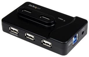 ST7320USBC - STARTECH - ST7320USBC - Hub, 6 Port, 2x USB 3.0 4x USB 2.0 - Mains Powered, NA, JP, EU, UK, ANZ