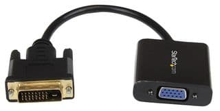 DVI2VGAE - STARTECH - DVI2VGAE - Connector Adapter, DVI to VGA Adapter, Active DVI-D to VGA Video Converter 1080p