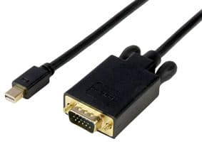 MDP2VGAMM6B - STARTECH - MDP2VGAMM6B - LEAD,MINI DP-VGA 1920X1200 2M BLACK