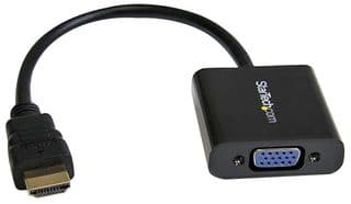 HD2VGAE2 - STARTECH - HD2VGAE2 - Connector Adapter, HDMI, 1 Ways, Plug, VGA, 1 Ways, Receptacle