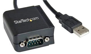 ICUSB2321F - STARTECH - ICUSB2321F - Adapter Cable, USB to Serial RS232, 1-Port, 115.2Kbps, COM Retention -TAA