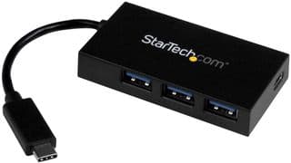HB30C3A1CFS - STARTECH - HB30C3A1CFS - 4-Port USB 3.0 Hub - USB-C to 1x USB-C 3x USB-A Bus Powered