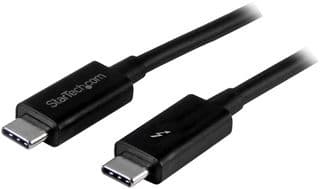 TBLT3MM1M - STARTECH - TBLT3MM1M - USB Cable, 1m Thunderbolt 3 20Gbps USB-C Cable, Thunderbolt, USB & DisplayPort Compatible