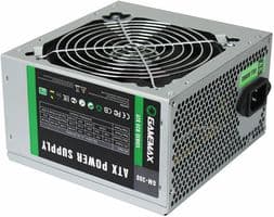 GMXPSUGM300ECO - GAMEMAX - GMXPSUGM300ECO - AC/DC Enclosed Power Supply (PSU), ITE, 6 Outputs, 300 W, 3.3 VDC, 15 A, 5 VDC