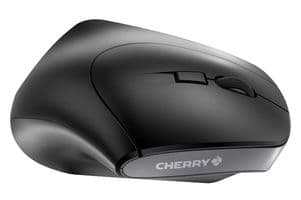 JW-4550 - CHERRY - JW-4550 - Mouse, MW 4500, Optical, Left Hand, Wireless, Ergonomic, Black
