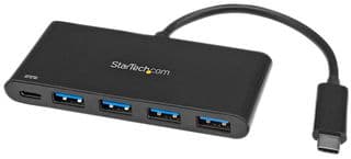 HB30C4AFPD - STARTECH - HB30C4AFPD - Hub, 4 Port USB C Hub with Power Delivery, USB-C to 4x USB-A, USB 3.0 Hub, 5Gbps