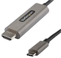 CDP2HDMM2MH - STARTECH - CDP2HDMM2MH - Audio / Video Cable Assembly, USB Type C Plug, HDMI Plug, 6.6 ft, 2 m, Black