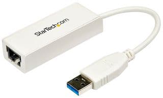 USB31000SW - STARTECH - USB31000SW - Ethernet Network Adapter, RJ45, USB 3.0 to Gigabit, White