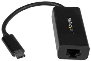 US1GC30B - STARTECH - US1GC30B - Adapter, USB-C to Gigabit Network Adapter, USB Type-C 3.0, NIC, Black