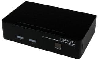 SV231DPUA - STARTECH - SV231DPUA - Switch, Manual, KVM, 2 Ways, 100 to 240VAC in, 0°C to 40°C, NA, UK, EU, AU