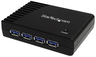 ST4300USB3GB - STARTECH - ST4300USB3GB - Hub, 4 Port Black SuperSpeed USB 3.0 Hub
