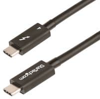 TBLT4MM1M - STARTECH - TBLT4MM1M - USB Cable, 3ft (1m) Thunderbolt 4 Cable, 40Gbps, 100W PD, 4K/8K Video, Intel-Certified