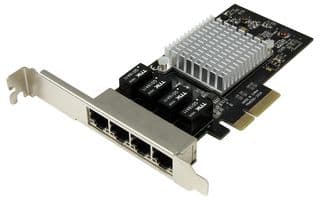 ST4000SPEXI - STARTECH - ST4000SPEXI - Gigabit Ethernet Network Card, 4-Port Gigabit Ethernet Network Card, PCI Express, Intel I350 NIC