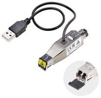 D01ML55U-FIBER-MEDIA - STARTECH - D01ML55U-FIBER-MEDIA - Media Converter Dongle, Gigabit Fiber to RJ45 Ethernet, 1Gbps