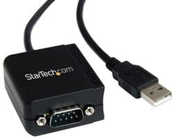 ICUSB2321FIS - STARTECH - ICUSB2321FIS - Converter, FTDI USB to Serial RS232, 1 Port, 2.53 m Cable, 0°C to 55°C, with Optical Isolation