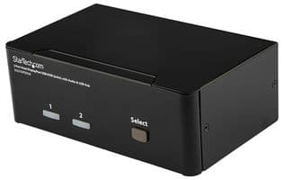 SV231DPDDUA - STARTECH - SV231DPDDUA - Switch, Manual, KVM, 2-Port, 2-Ways, 100 to 240V in, 0 °C to 40 °C