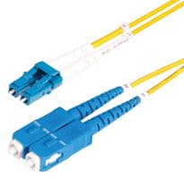 SMLCSC-OS2-50M - STARTECH - SMLCSC-OS2-50M - Fiber Optic Cable, 50ft (164ft) LC to SC (UPC) OS2 Single Mode Fiber Cable, 9/125µm Duplex, LSZH