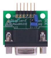 410-068 - DIGILENT - 410-068 - Daughter Board, PmodRS232 Converter Module, Logic Voltage to RS232 Voltage Input/Output