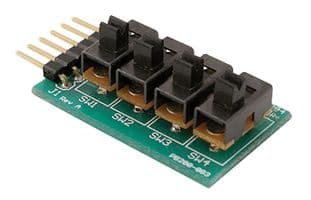 410-083 - DIGILENT - 410-083 - Switch Module Board, Four Slide Switches with Series Resistors, One 6-pin Header, Small Form Factor