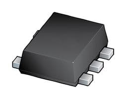 NZQA6V8AXV5T1G - ONSEMI - NZQA6V8AXV5T1G - ESD Protection Device, 13 V, SOT-553, 5 Pins, 380 mW